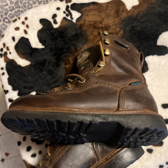 Boys size 12 Georgia work boots. - Picture 1 of 4